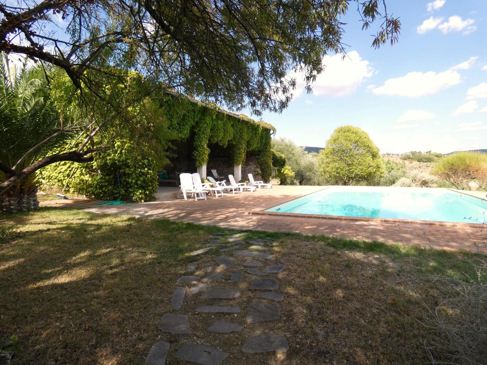 Scappo In Umbria, Il Fienile Villa Fornole Luaran gambar