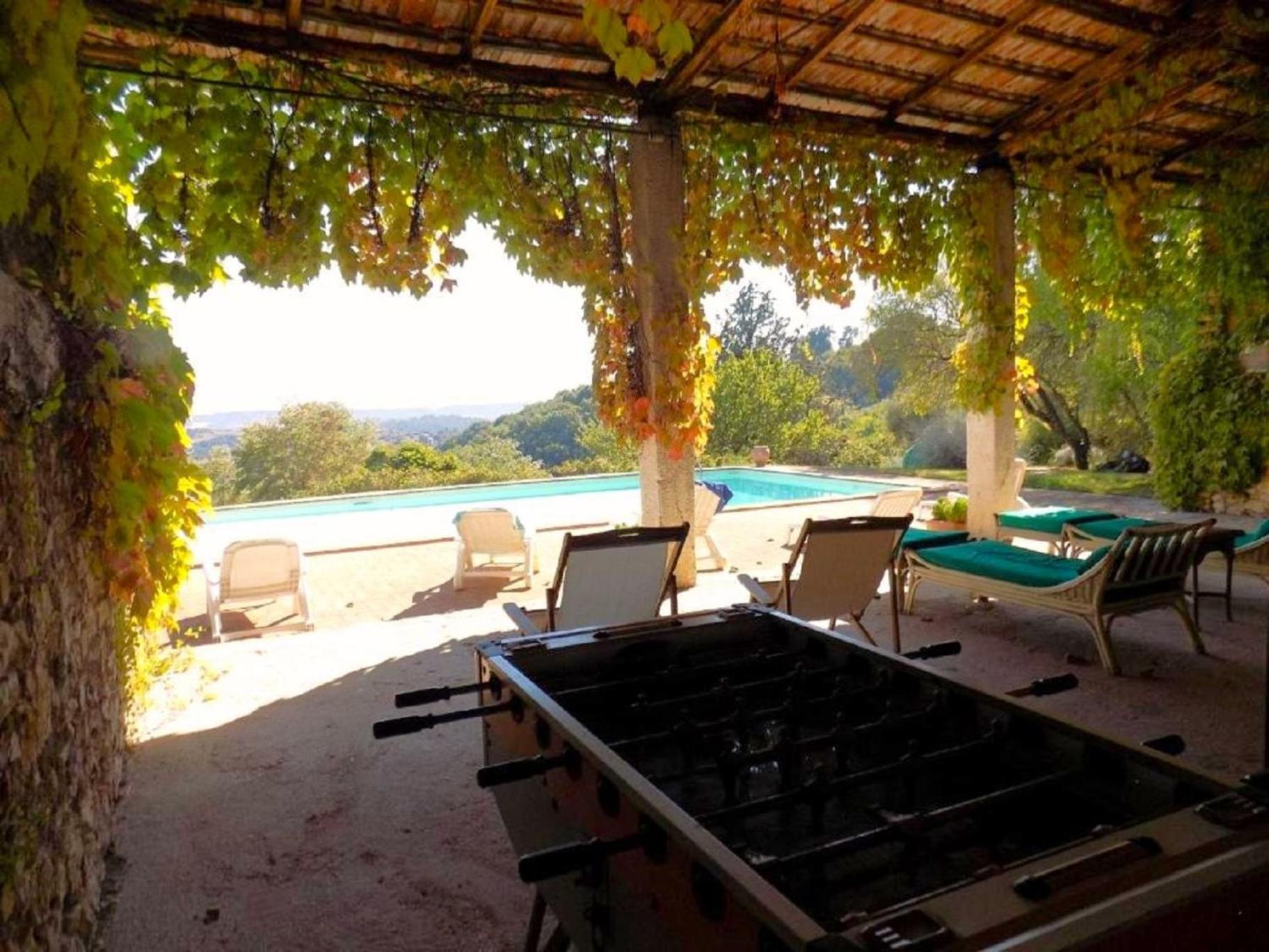 Scappo In Umbria, Il Fienile Villa Fornole Luaran gambar